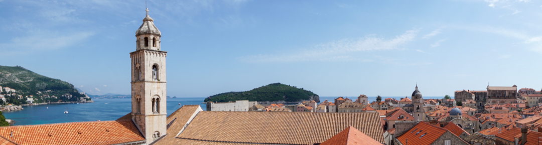 Panorama du joyau de Croatie