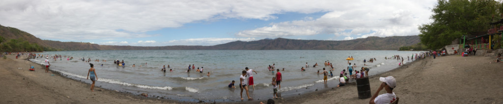 Plage de la lagune de Apoyo - a faire autour de Granada Nicaragua