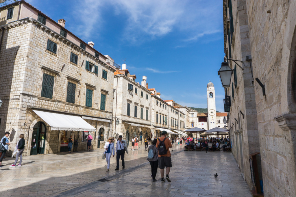 Rue principale Dubrovnik