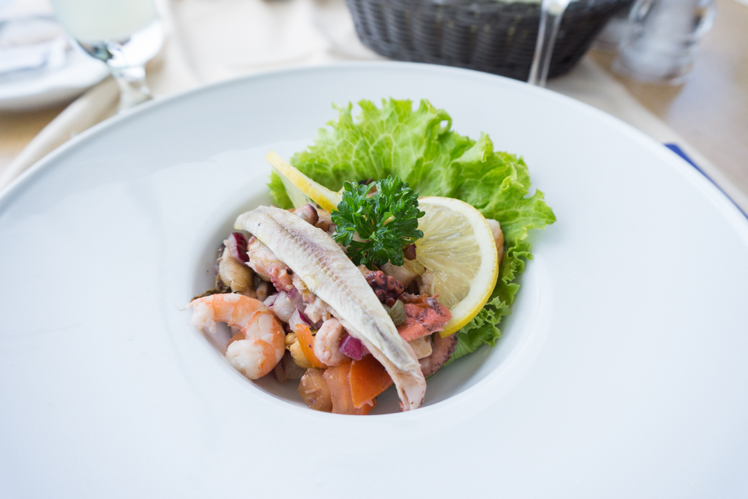 Salade de fruits de mer - Restaurant Panorama