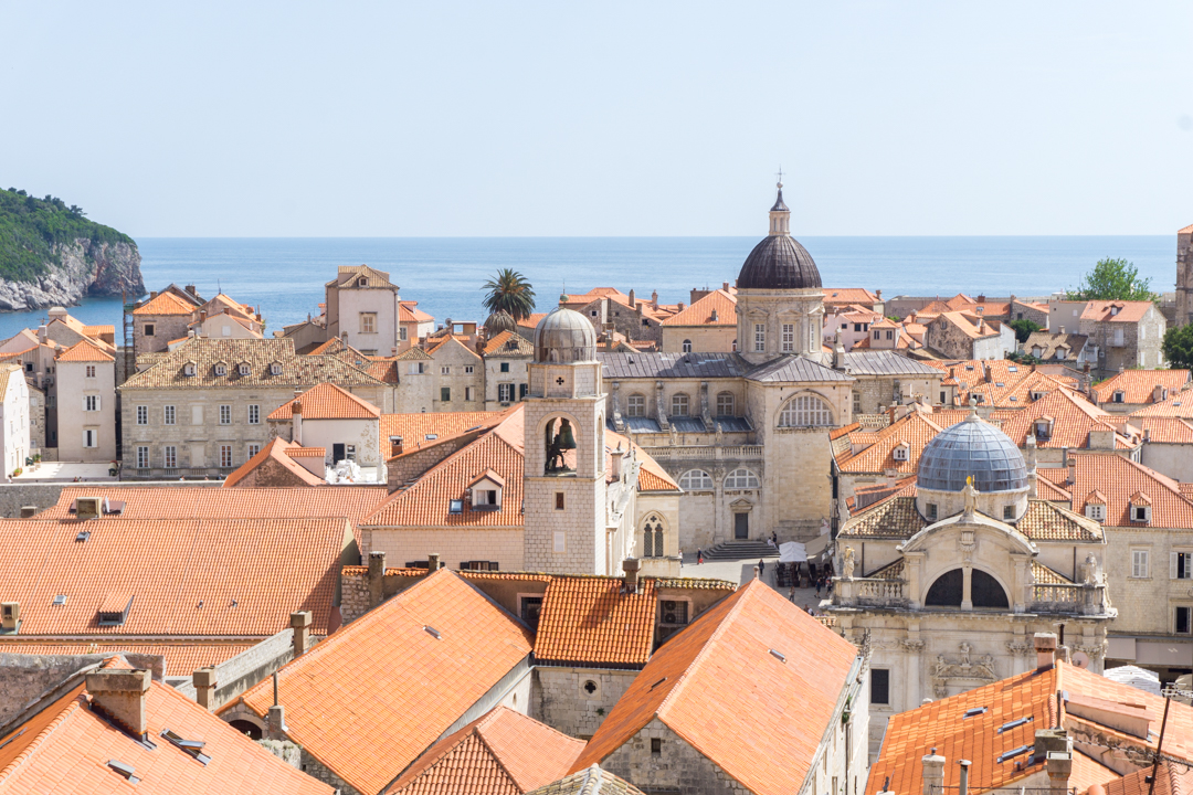 Toits oranges de Dubrovnik