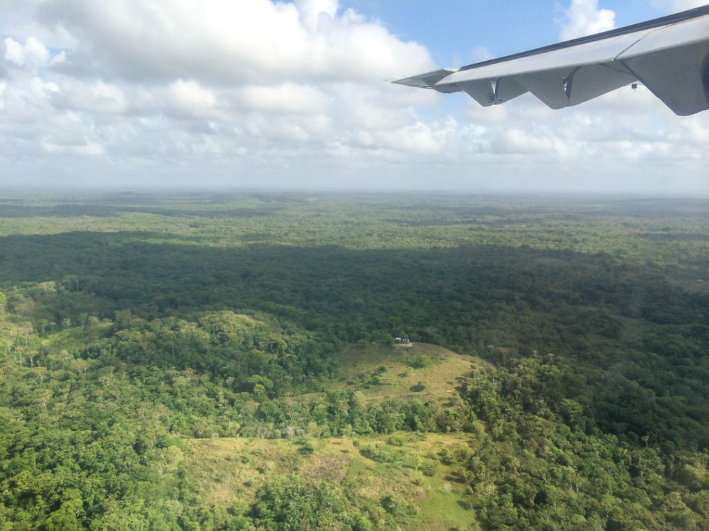 Vue de l'avion Nicaragua