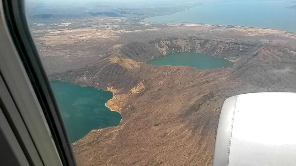 Vue de lavion en arrivant au Nicaragua