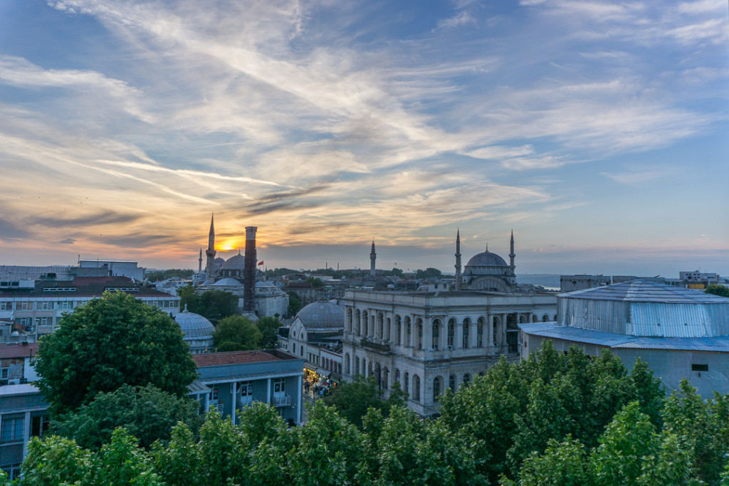 Vue du Pierre Loti Hotel Istanbul
