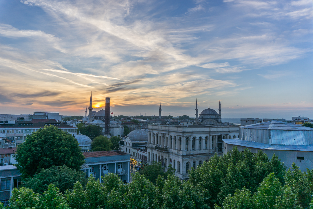 Vue du Pierre Loti Hotel Istanbul