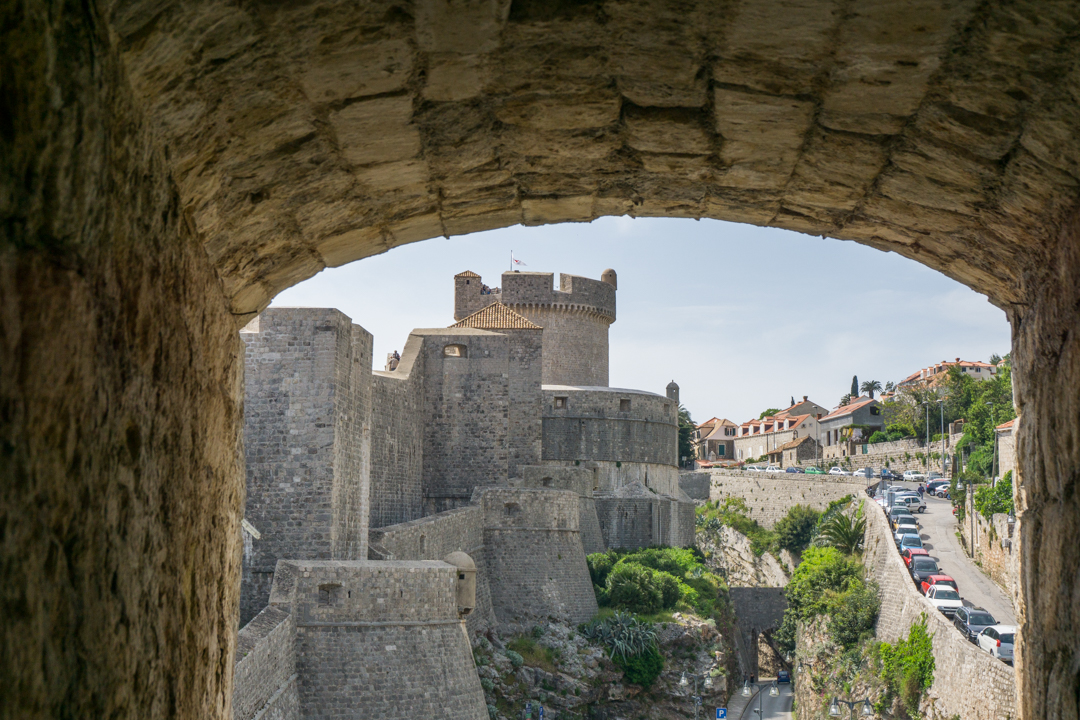 Vue par le trou a canon