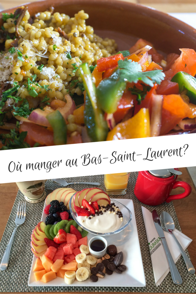 ou manger au bas-saint-laurent