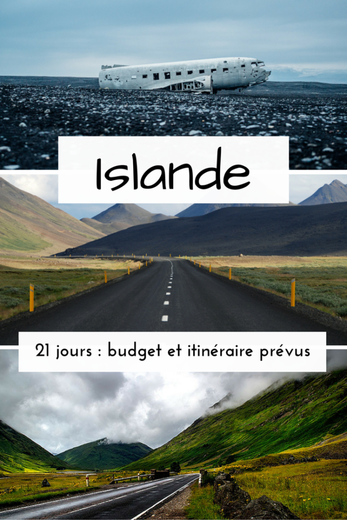 budget et itinéraire pour l'Islande