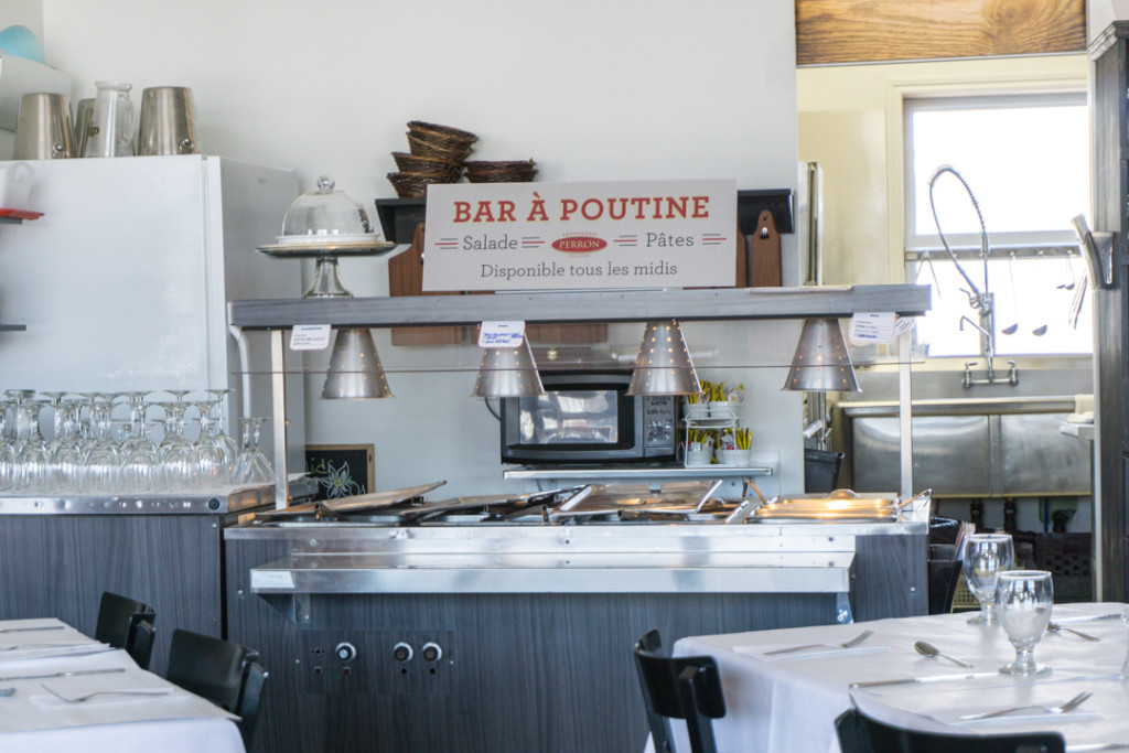 Bar a poutine - restaurant Chez Perron