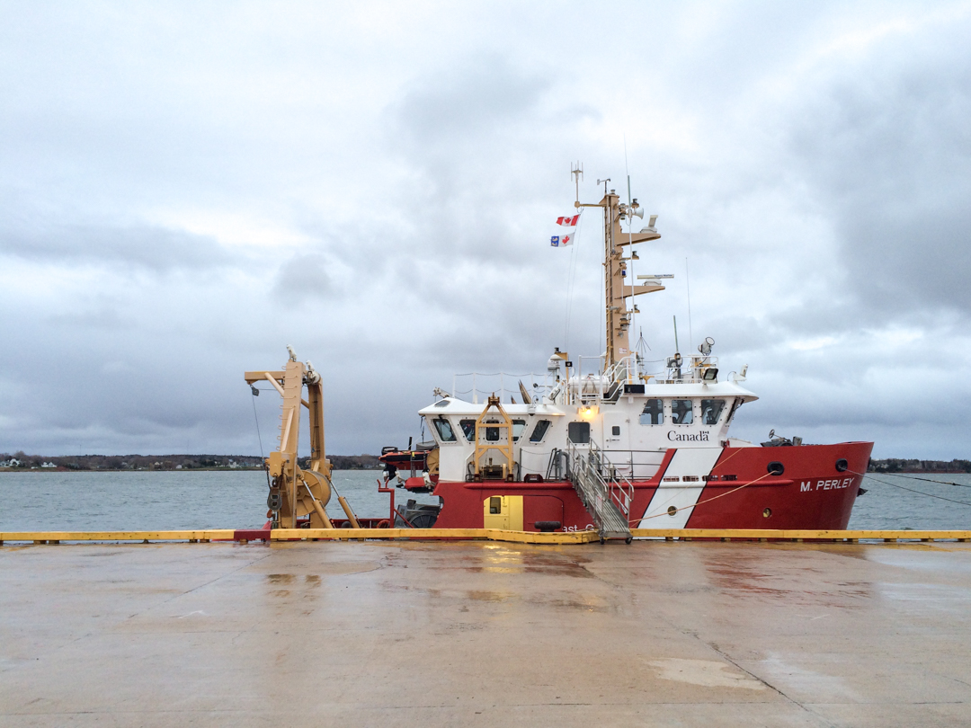 Bateau au port de Charlottetown