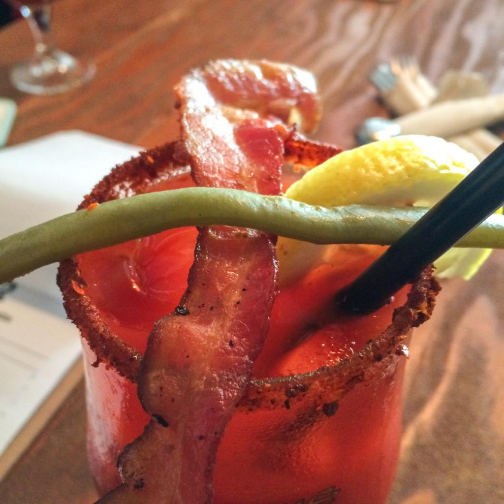 Bloody Ceasar bacon deuxparquatre