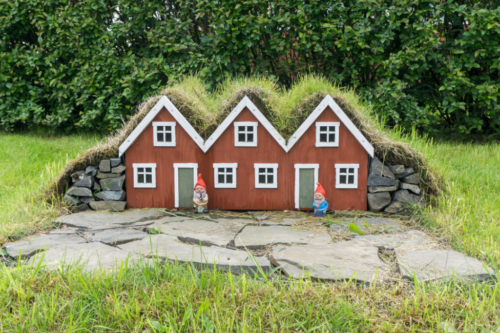 Petites maisons delfes - Sud-est Islande