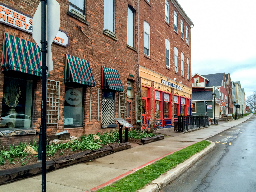 Rues colorees de Charlottetown