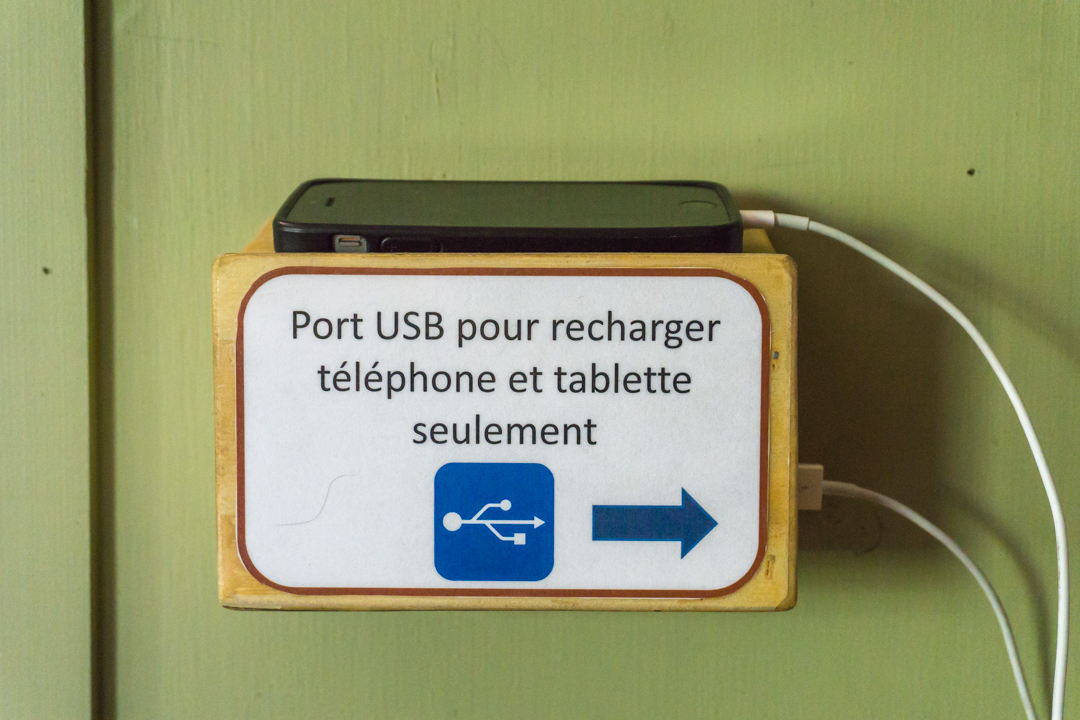 Electricite avec port USB