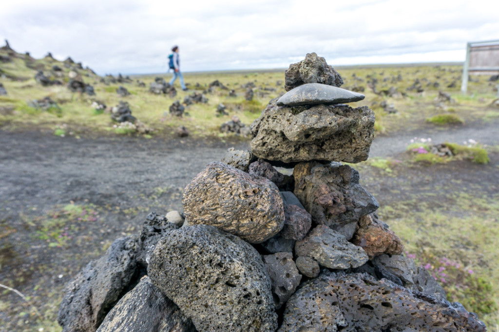 Sud-est - Monticules de Laufskálavarða