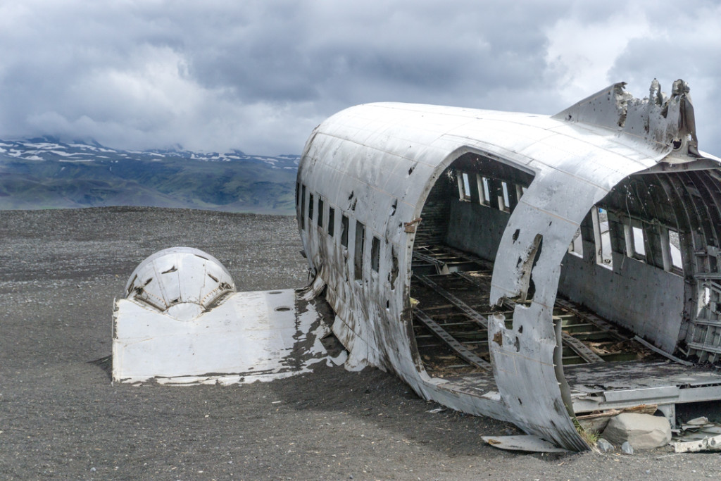 Sud-ouest - Fuselage de Sólheimasandur