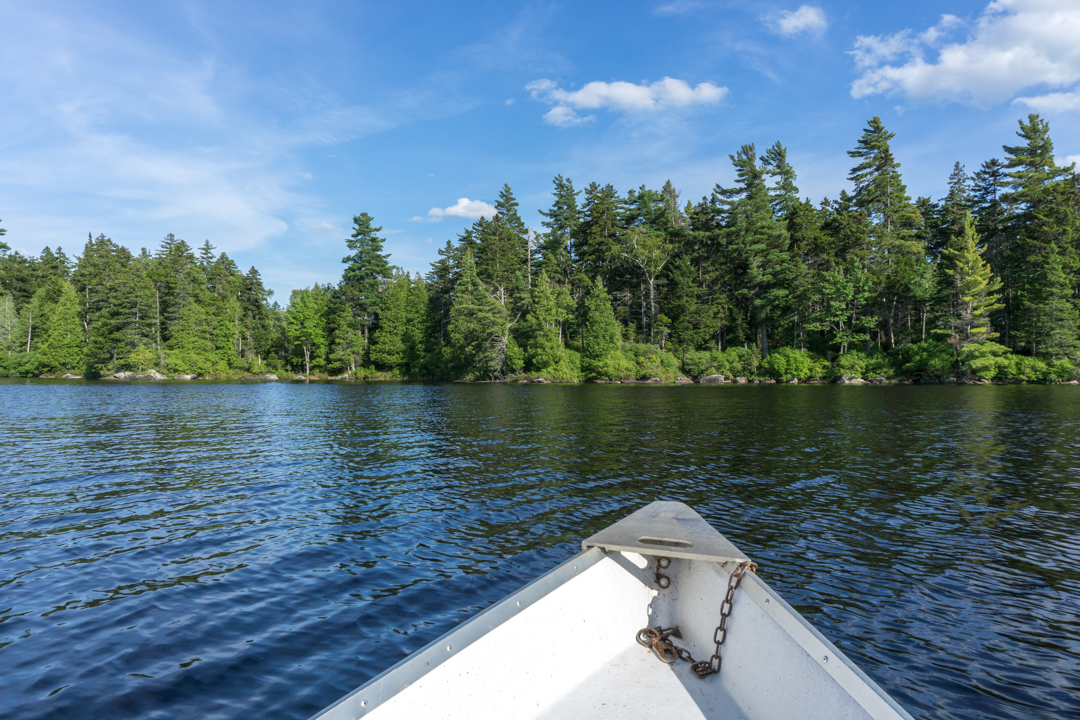 Tour en chaloupe sur le lac des iles