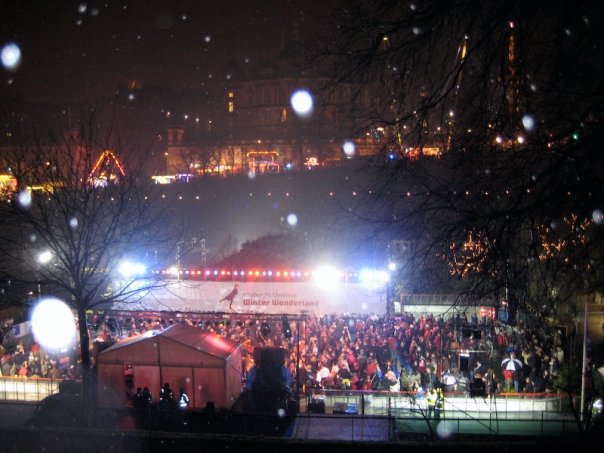 Concert du Nouvel An de Hogmanay, Édimbourg, Écosse