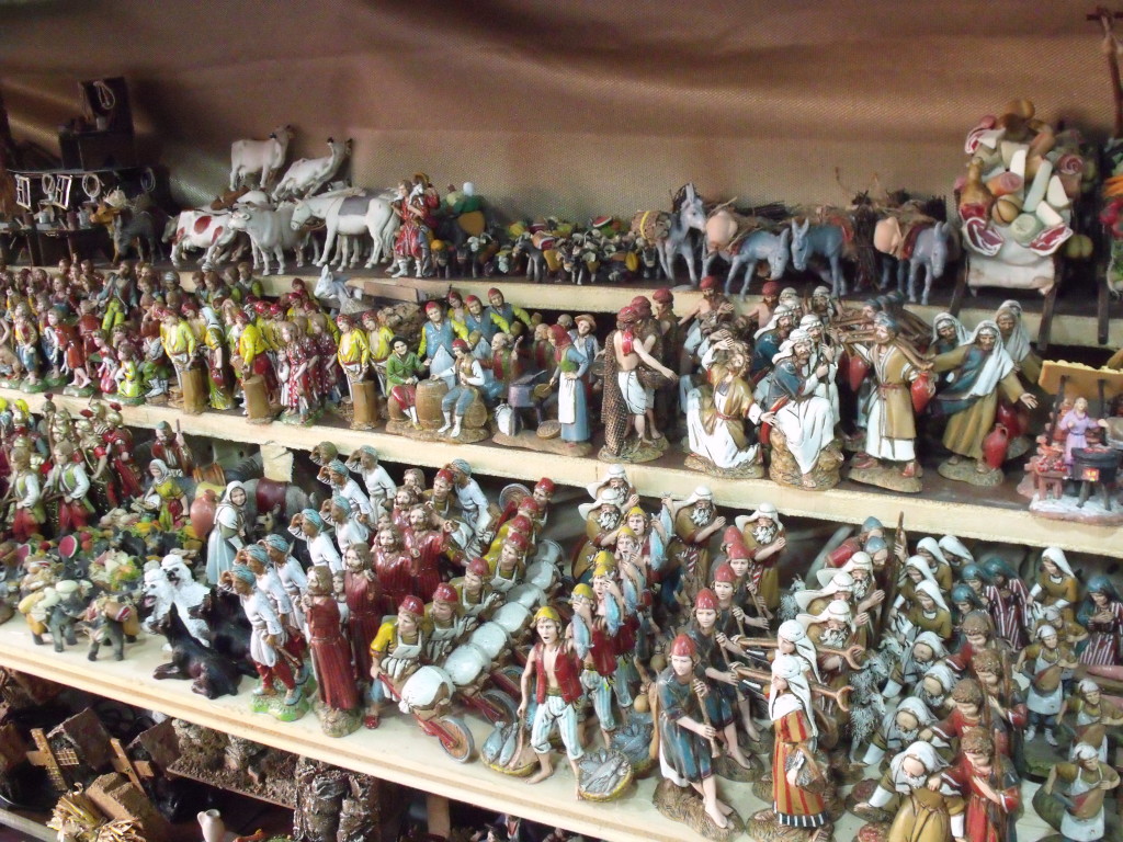 Petits personnages de crèche - Sicile, Italie