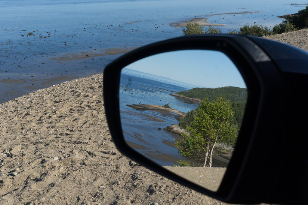 Tout près de la route principale, les dunes de Tadoussac