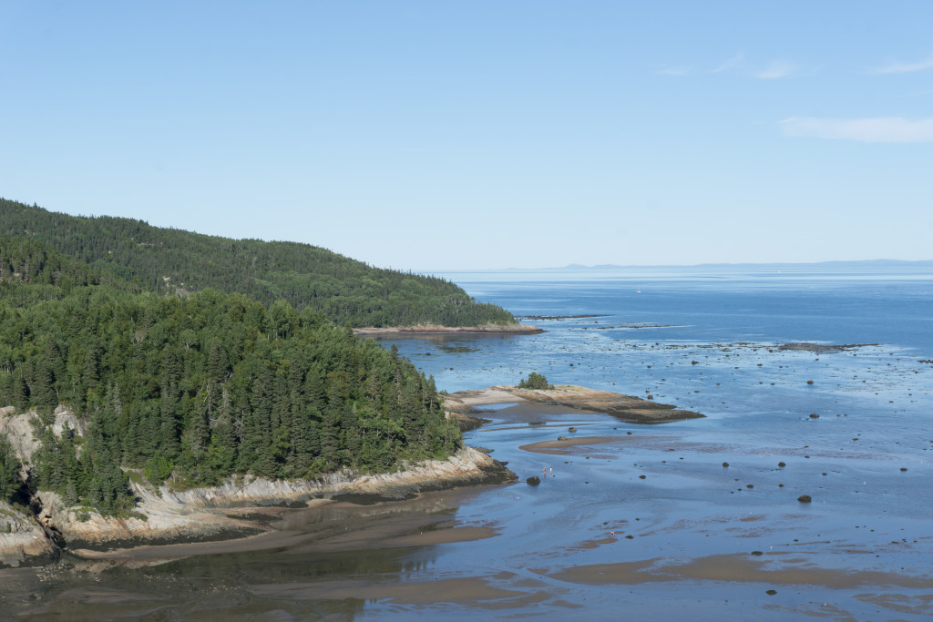 Vue panoramique aux dunes de Tadoussac