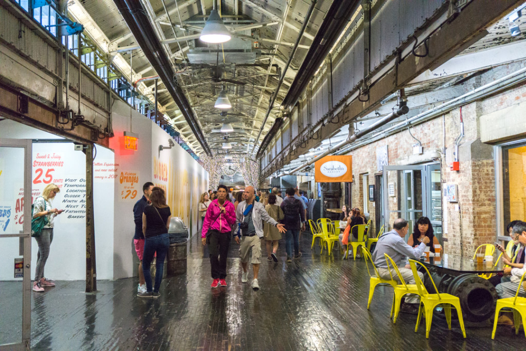 Allée centrale du Chelsea Market