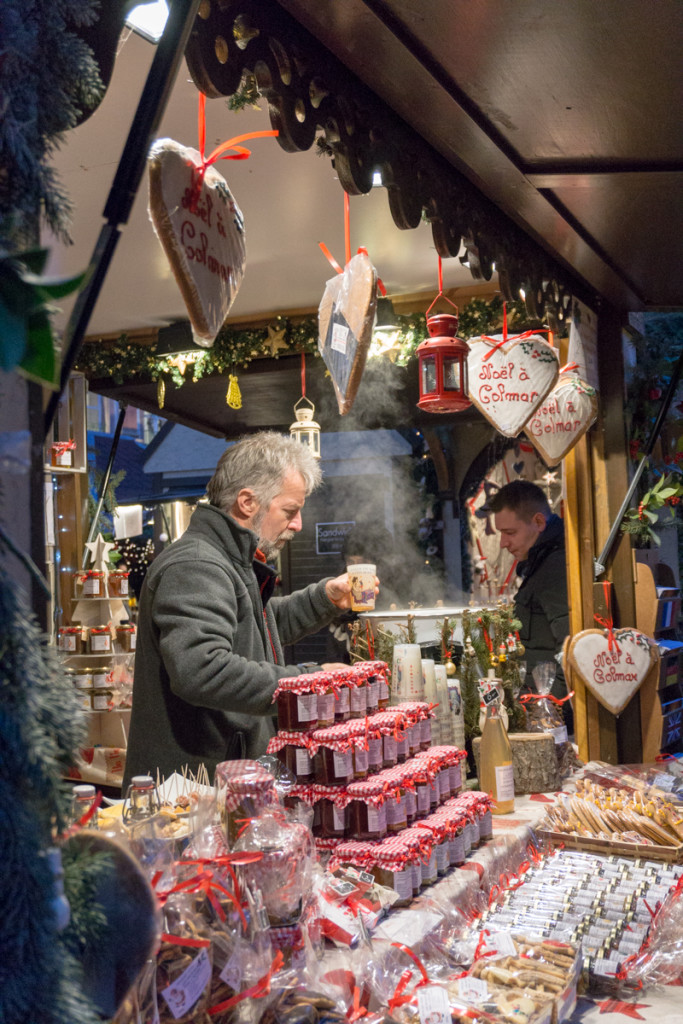 Vin chaud glühwein en Alsace