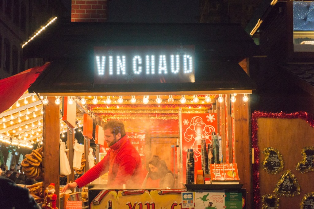 Vin chaud à Strasbourg