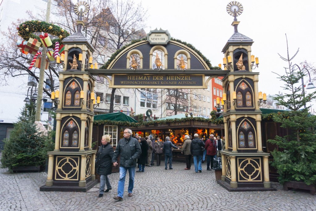 Weihnachtsmarkt Kölner Altstadt Heimat der Heinzel - Cologne