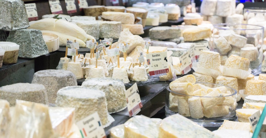 Étalage de fromages Androuet - Paris Saint-Germain-des-Prés