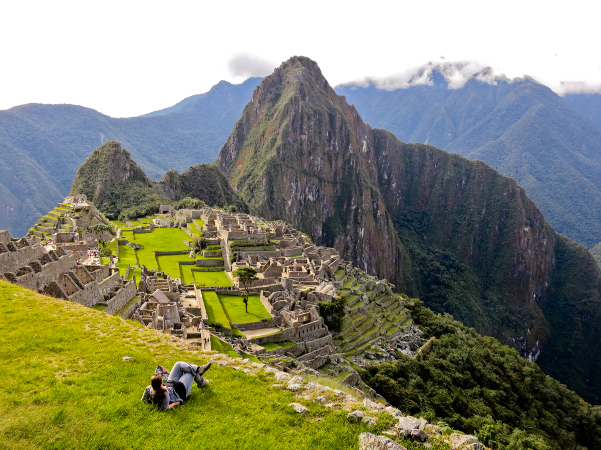 Jennifer Doré Dallas au Machu Picchu, Pérou