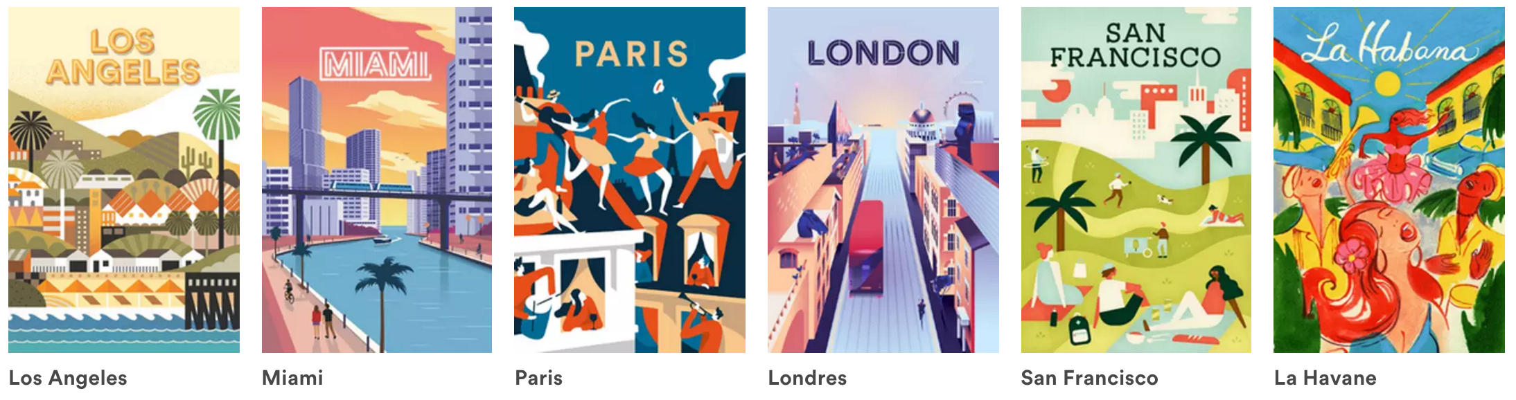 Destinations AirBNB