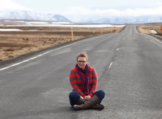 Maude Carrier en Islande