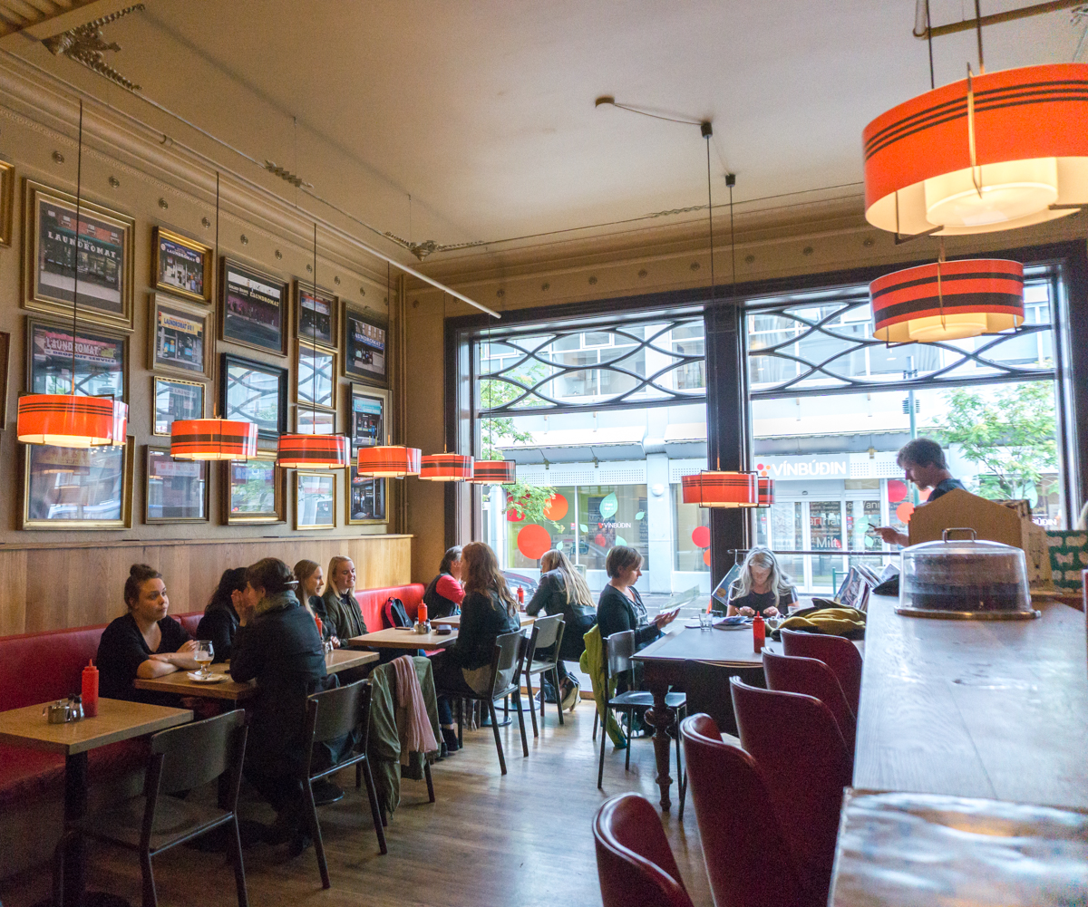 The Laundromat Café, un chouette café à Reykjavik