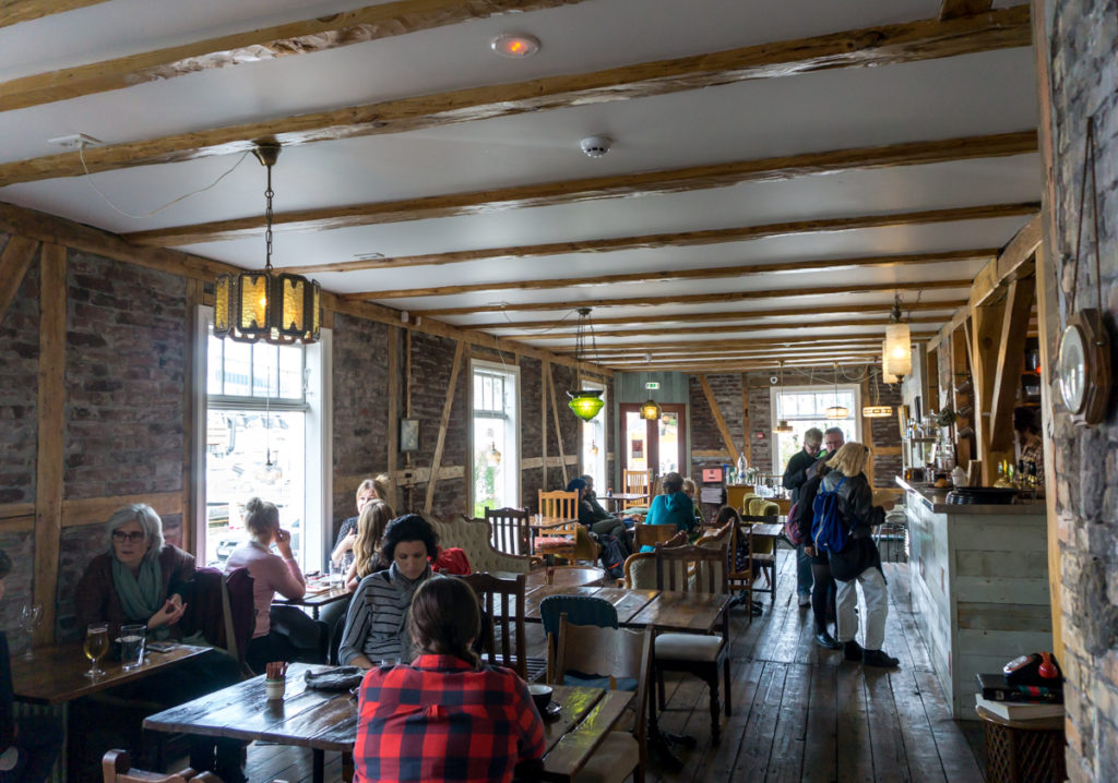 Intérieur du Stofan Kaffihus café à Reykjavik