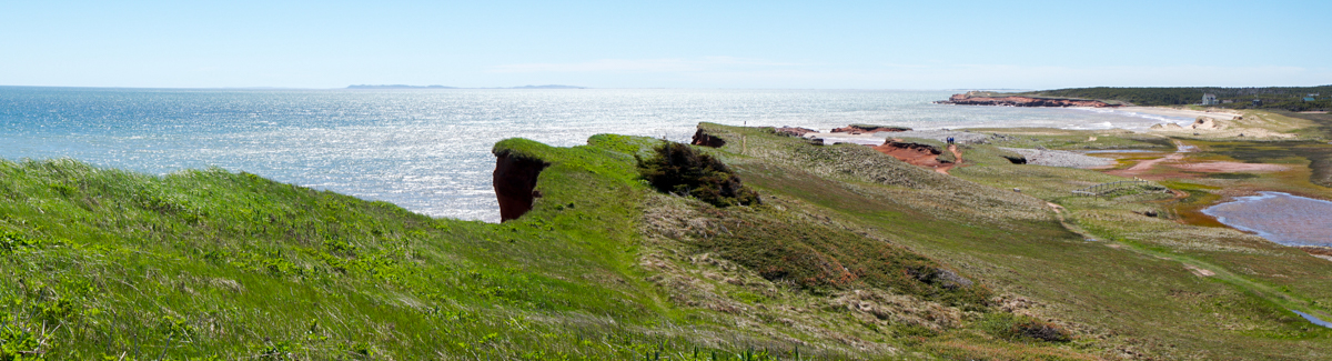 Vue du sommet de l'île Boudreau