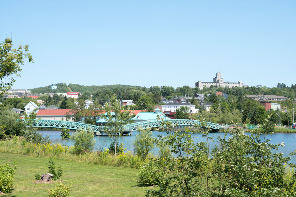 Vue sur Edmundston