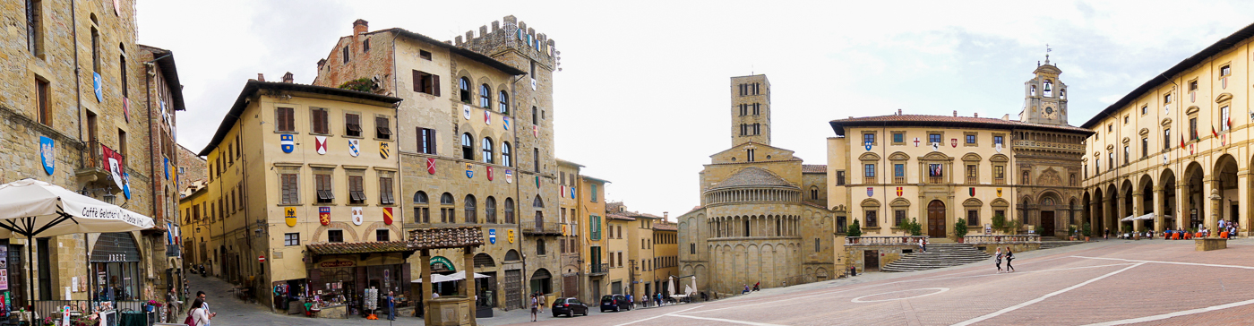 Panorama d'Arezzo - Toscane