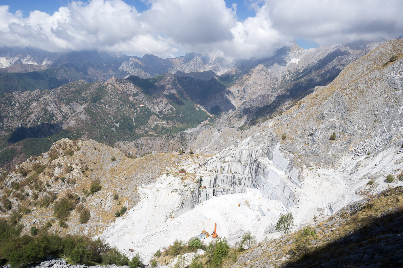 Montagnes de marbre - Alpes apuanes - Quoi faire en Toscane?