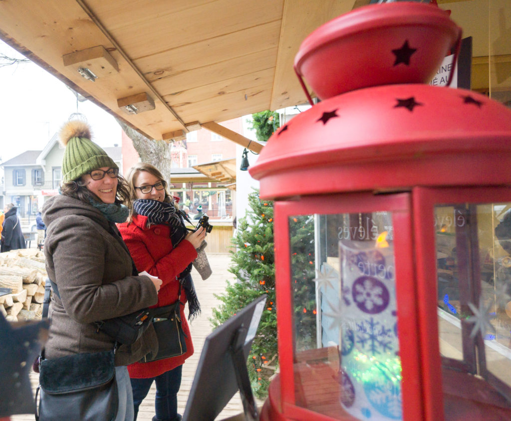 Annie et Maude dans les marchés de Noël de Lanaudière