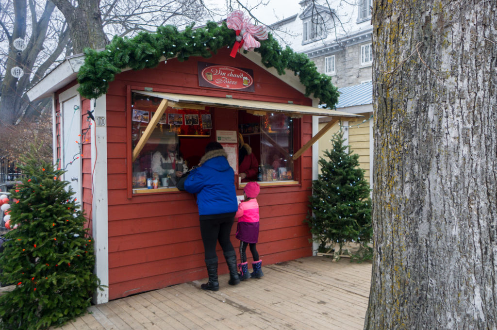 Cabane du marché de Noël de L'Assomption