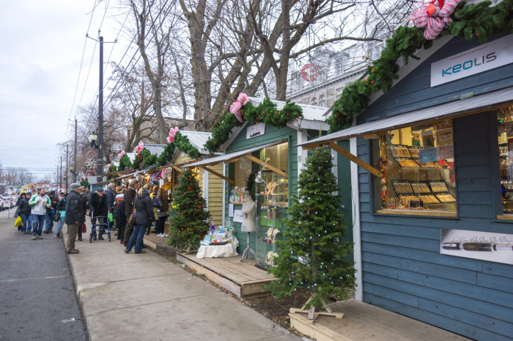 Cabane du marché de Noël de L'Assomption