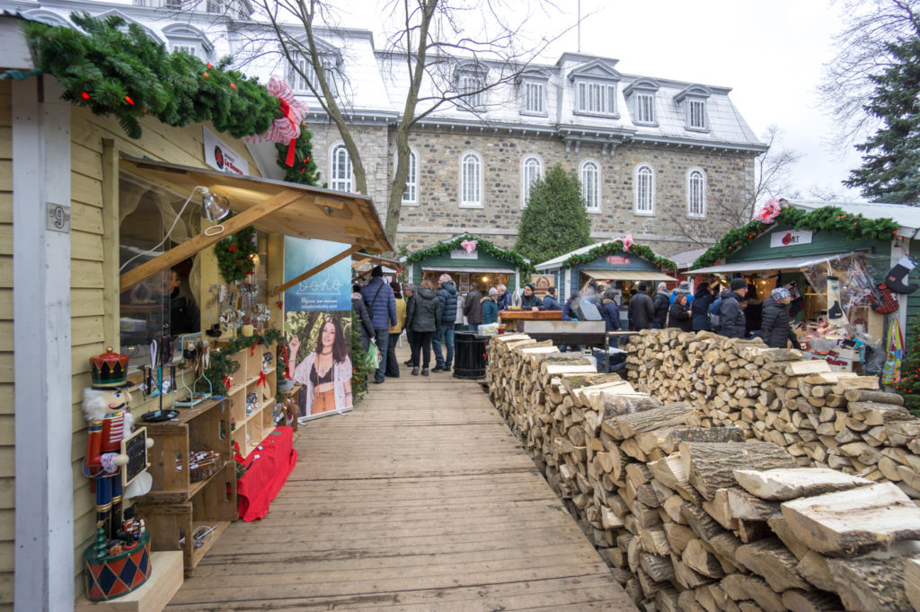 Cabane du marché de Noël de L'Assomption