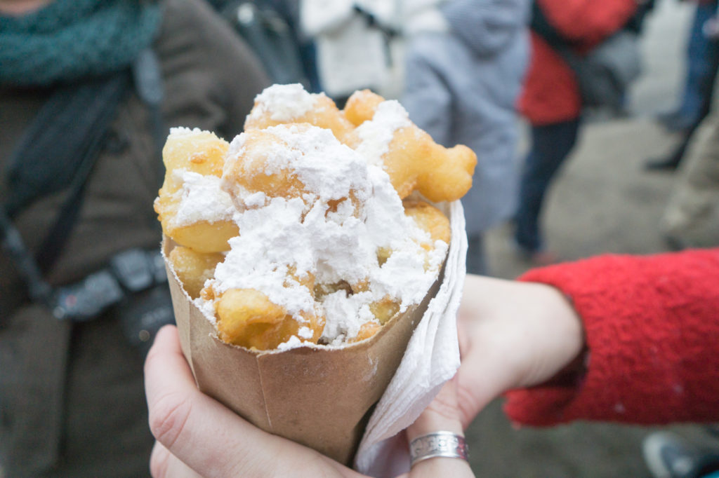 Marché de Noël de L'Assomption - crêpes soufflées