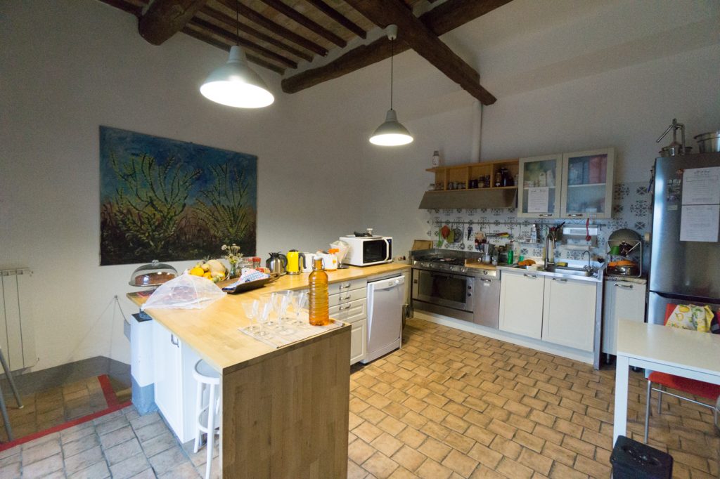 Où dormir en Italie - Cuisine du Acquapietra Guesthouse