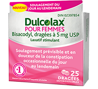 vBoîte Dulcolax pour femmes