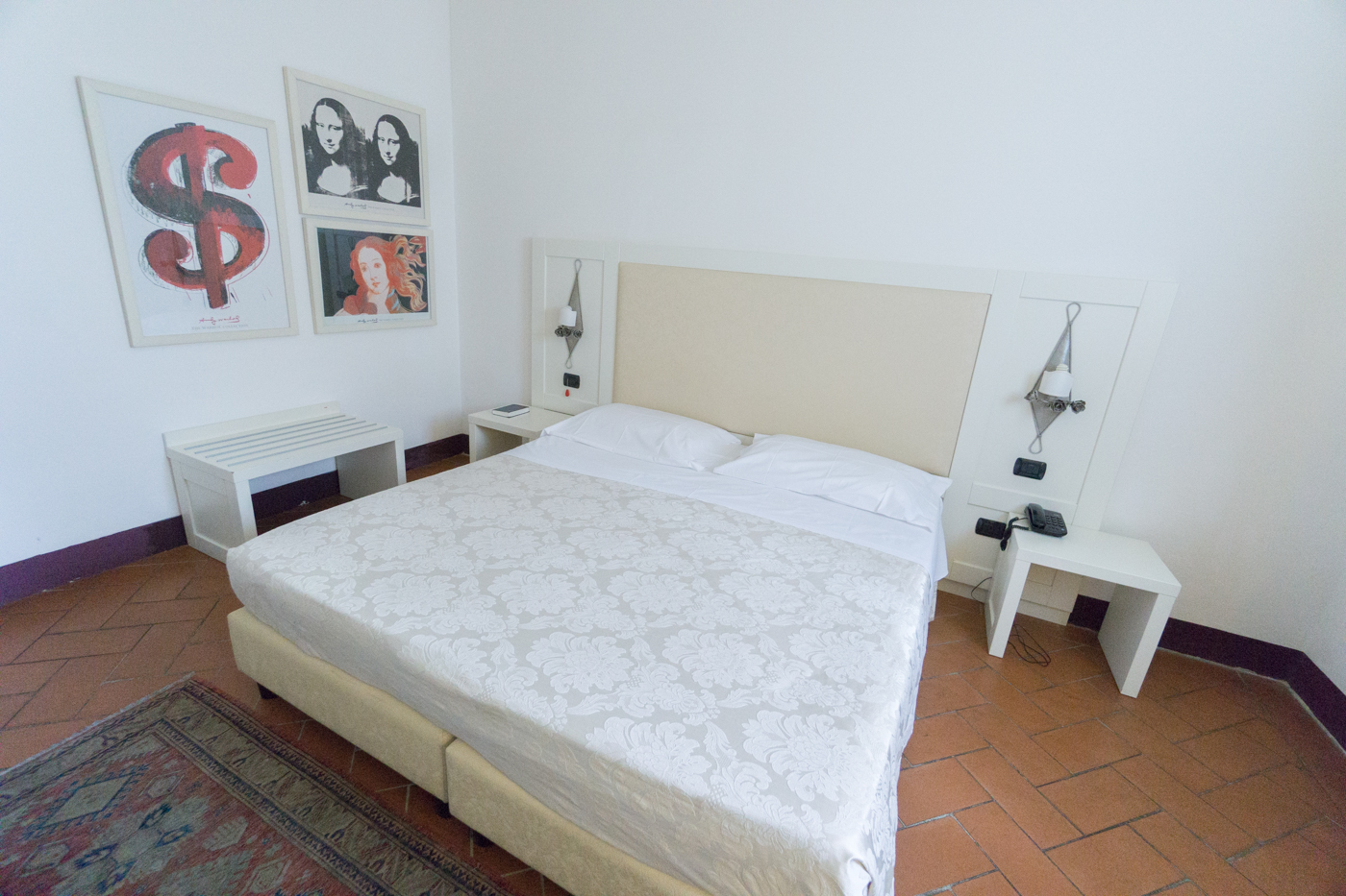 Ma chambre à l'Hôtel San Miniato