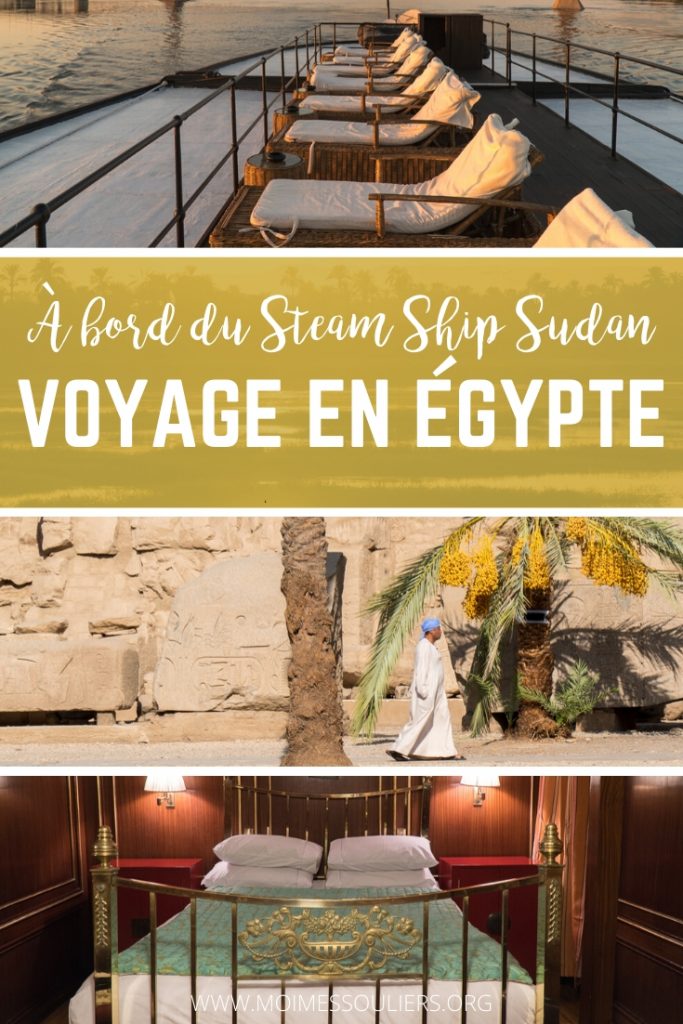 Voyage en Égypte à bord du Steam Ship Sudan