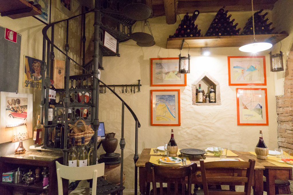 Restaurant A Casa Mia de Montefiridolfi avec KM Zero Tours Chianti