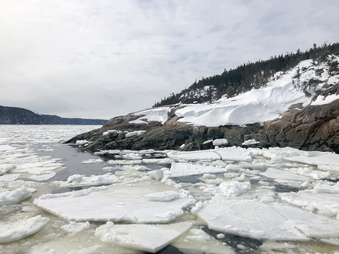 Baie de Tadoussac au Québec